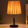 Rivoli table lamp E27 40W Black Gold 19x19x36 cm Risalux