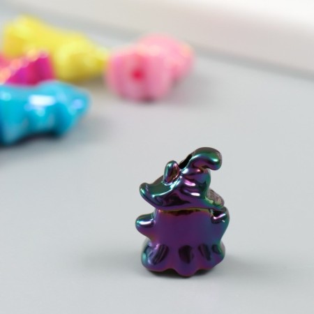 Busina for creativity plastic "Bringing color, mother -of -pearl" mix 2.1x1.6x1.2 cm-2