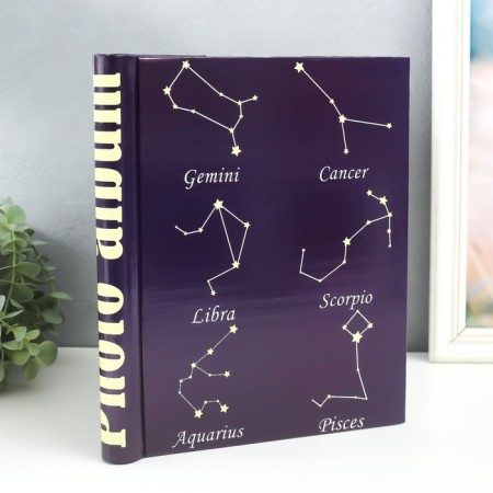 Photo album magnetic 20 sheets "constellations" 29x24x2 cm