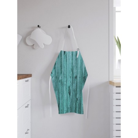 Apron kitchen with a photographic appliance "knock in the old days", adjustable, size OS-1