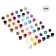Acrylic paint, set 24 colors x 3 ml, calligrata, frost -resistant, in a package