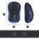 Logitech M185 Black/Blue Optical (1000DPI) wireless USB1.1 for a laptop (2but 103386