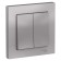 See AtlasDesign switch, 10 A, 2 keys, assembly, CC. 5, aluminum color