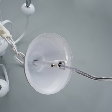 Bergamamo chandelier 6he14 40w is white-chromium 60x60x97 cm-13