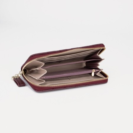 Women's wallet with lightning, purple color-2