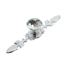 Handle button cappio, d = 20, l = 120 mm, chromium color