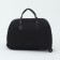 Road bag on wheels, external pocket, black color