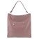 Female bag, artificial leather, pink 39x10x41 cm