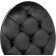 Stool on a metal frame ODDA Metal/velor, chrome/black 50.5x65x91 cm