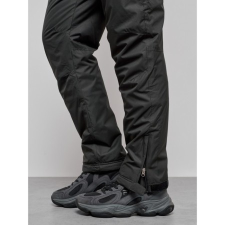 Semi -combinezone ski insulated male winter, size 48, khaki color-10