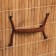 Storage basket, square, with handles, folding, 30 × 30 × 50 cm, bamboo