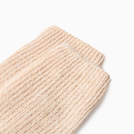 Women's socks, beige color, size 25-1