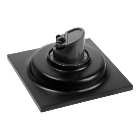 Zein gap, 100x100 mm, vertical, d = 32 mm, stainless steel, black-4