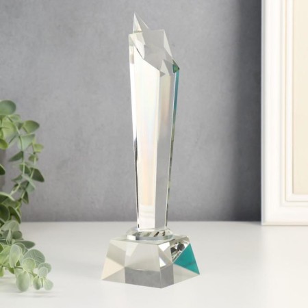 Souvenir glass "Stela award - star -Cristal" 24x7x5.5 cm-1