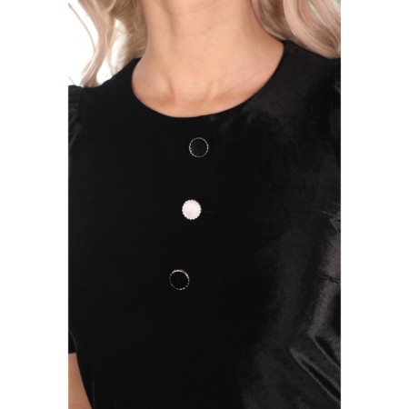 Women's dress, size 48, black color-9