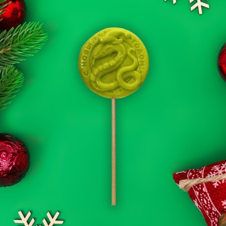 New Year. Caramel Lolloice Figure Sweet Ness "Medal 2025", 30 g-5