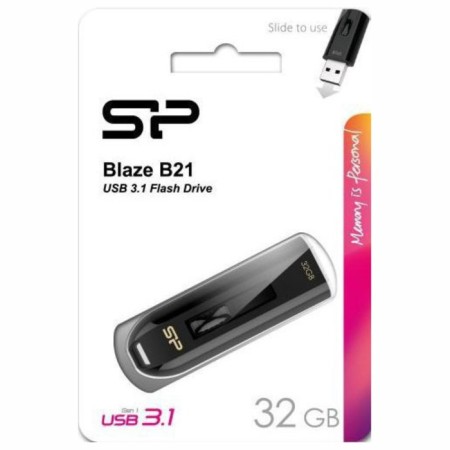 USB flash drive 32 Gb Silicon Power Blaze B21 USB 3.0 SP032GBUF3B21V1V