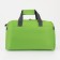 Sports bag with lightning, 2 outer pockets, green color