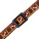The two -layer collar with the fastx "Bones and legs", 30 x 1 cm, brown