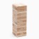 The falling tower "Classics Lux", 21.5 x 7 cm, bar 2.4 x 7.2 x 1.2 cm