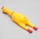 Toy squeezing "thoughtful chicken" for dogs, 28 cm, yellow