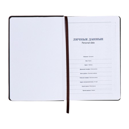 Lotted Diary, A5, 140l, Cage, Region Kozhzam, Gray-4