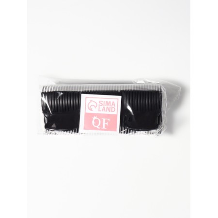 Clamping set d/curlers (nab 6pcs price for nab) plastic black bag QF-4