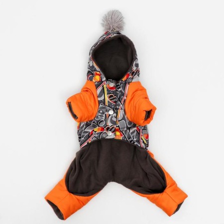 Options for animals "Print", fleece, XS (DS 18-20, Osh 24, OG 27-30 cm), mix-5
