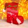 Gift packaging "Boot", Snowman