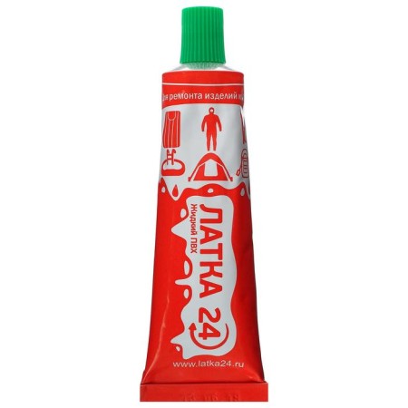 Liquid "Latka 24", PVC, 25 g, green color