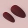 Bordeaux patch nails, 24 pcs, adhesive plates, almond shape, matte burgundy color