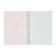 Notebook Gift Book on the comb 80l, line, color block, PVC cover 3D Bear (17.6x13.5cm) 105