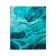 A notebook of 96 sheets in a cage, calligrata "Blue marble", cover coated cardboard, holy lamination, offset block, mix