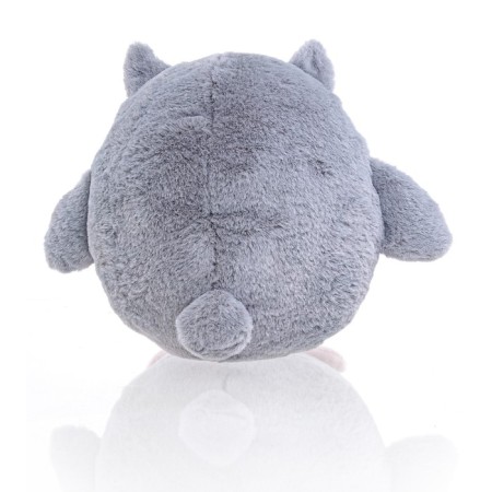 Soft gulliver toy "owl", gray color, 23 cm-4