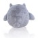 Soft gulliver toy "owl", gray color, 23 cm
