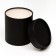 A set of round boxes 3 in 1, "Black", 16x16, 14x14, 12x12 cm