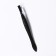 Direct tweezers, narrow, 8.5 cm, black color