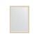 Mirror in a baguette frame, aged silver 37 mm, 50x70 cm