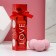 Gift set of Love cosmetics, bath bombs 3 x 40 g, pure happiness