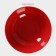 Plate ceramic deep shade “red peas”, 700 ml, d = 18 cm, red color