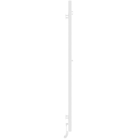 Room electrician Laris Prime Chec, 80x1200 mm, 2 crossbars, right, white-12