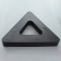 Cauline "Triangle" LED 36W 4000k Black 60x46x70 cm Bayerlux