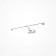 Maytoni MIR003WL-L16CH, 1xLED, 16W, 20x72x4.8 cm, 1200lm, chromium color