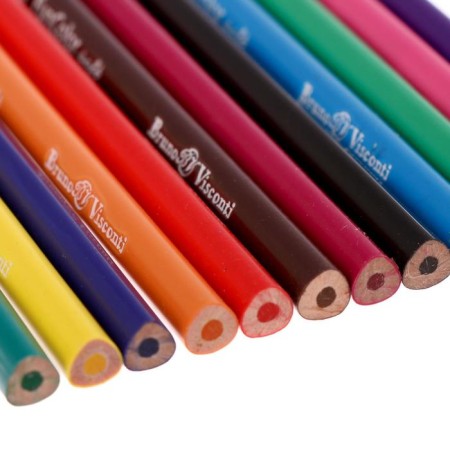 Faincolor color pencils Funcolor are plastic, in a cardboard tube, mix-2