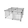 Pets aviator BRADEX 24 sections with a door, 35x35cm, metal, plastic
