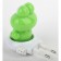 Non-light nightlight NN-608-SW-GR in a socket with a switch, color is green