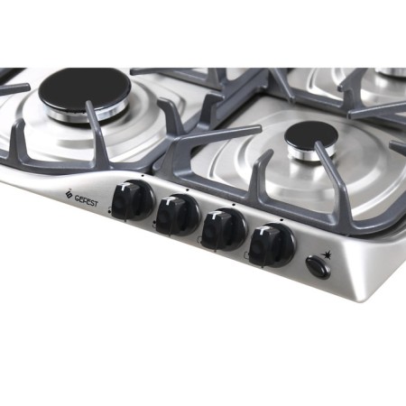 GEFEST GEFEST SG SN 1210 K5, gas, 4 burners, silver-1