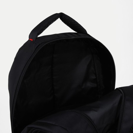 Youth backpack from lightning textiles, 5 pockets, black color-5