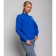Jumper female, blue color, size 44-48