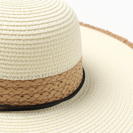 Women's Hat Minaku, central white, rr 58-2